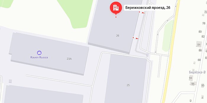 Схема проезда на склад ДОЙТЦ